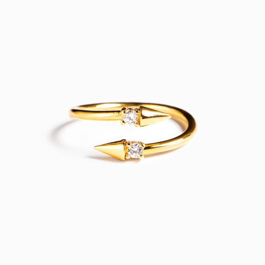 Double Arrow Ring