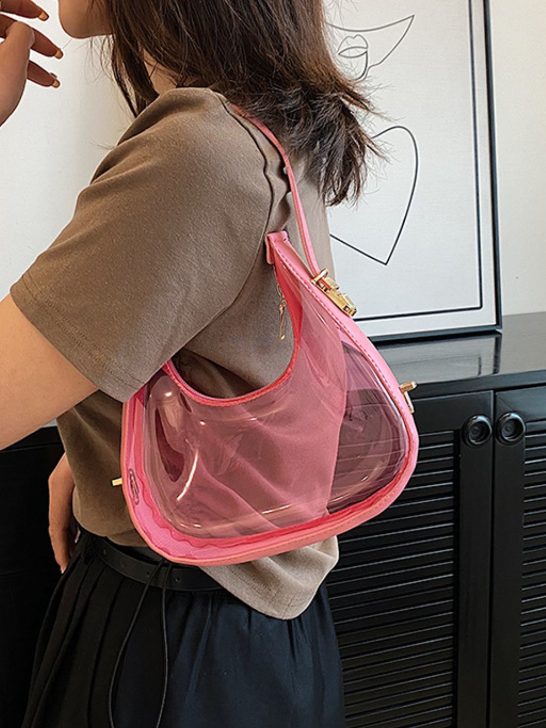 Lets Keep Things Clear Shoulder Bag