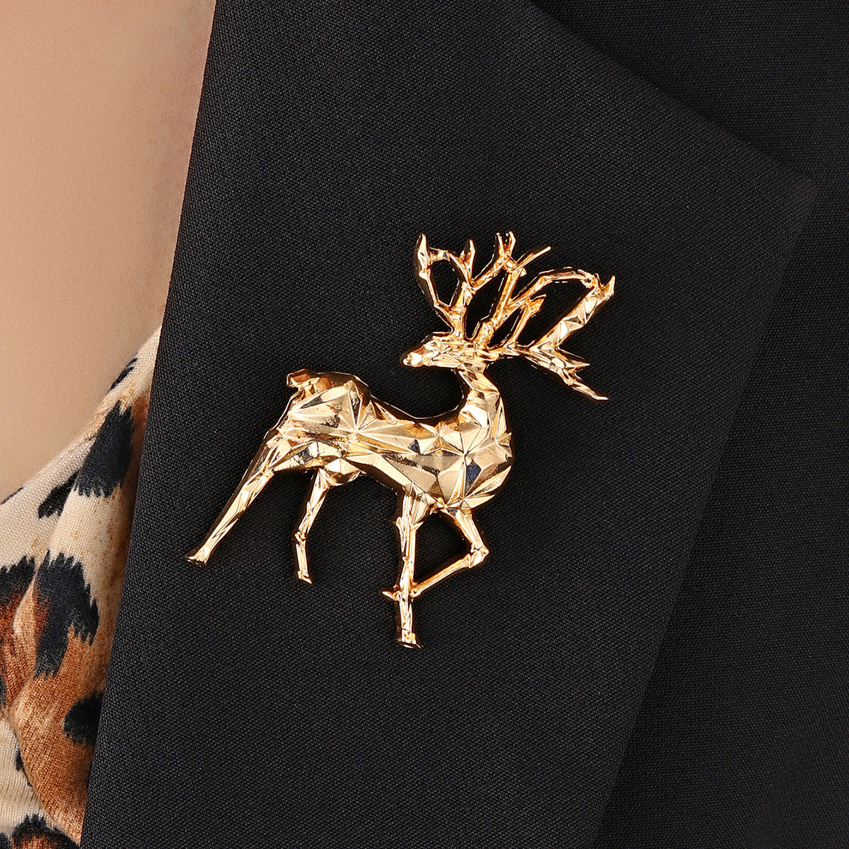 Reindeer Brooch
