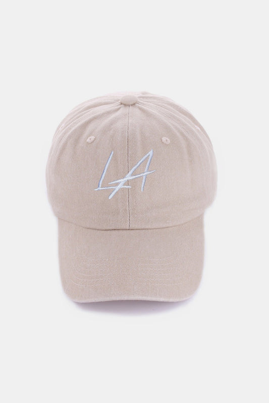 LA New York Embroidered City Baseball Cap