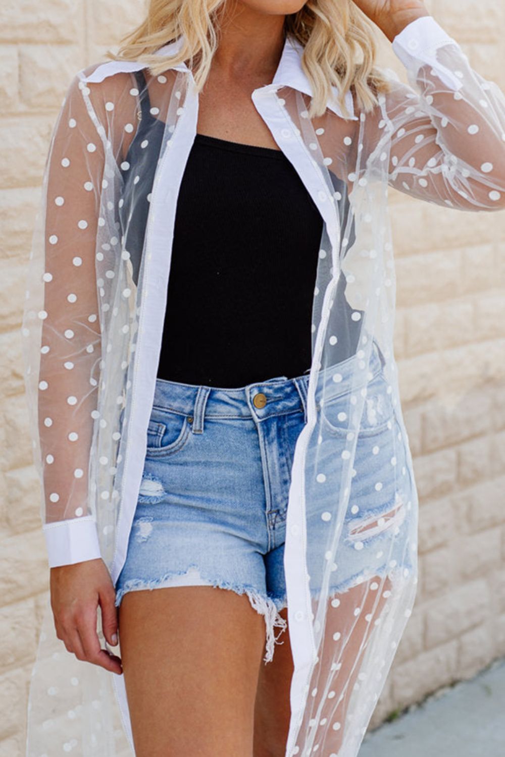 Polka Dot Cover Up