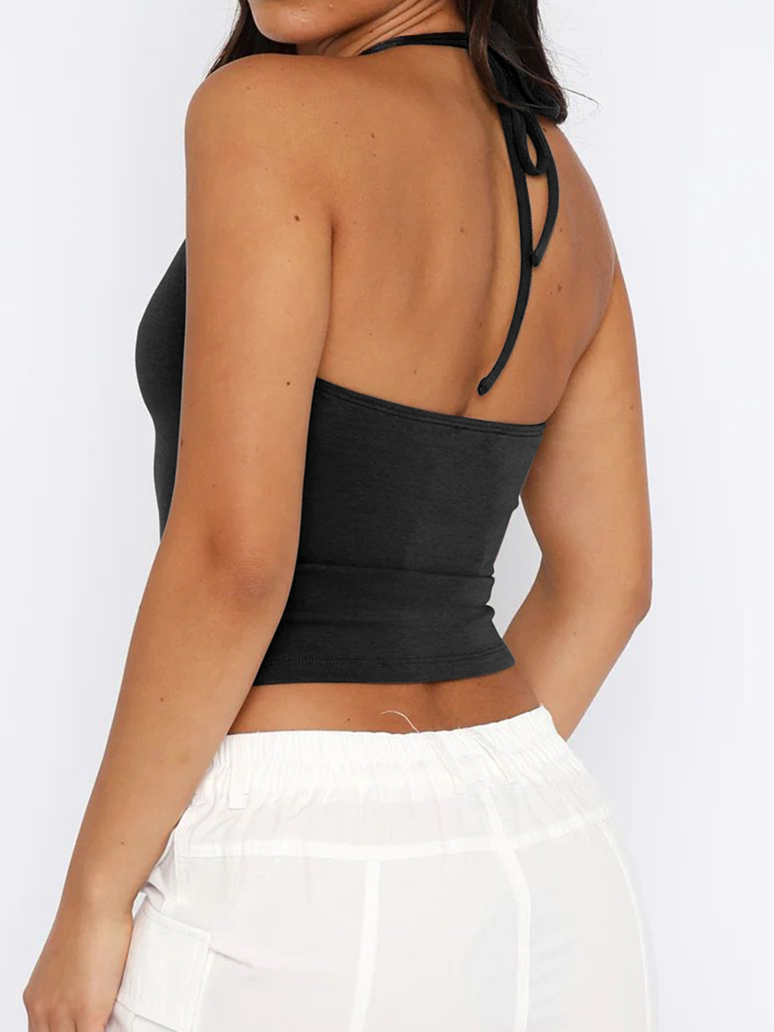 Lace Sweetheart Halter Neck Cami