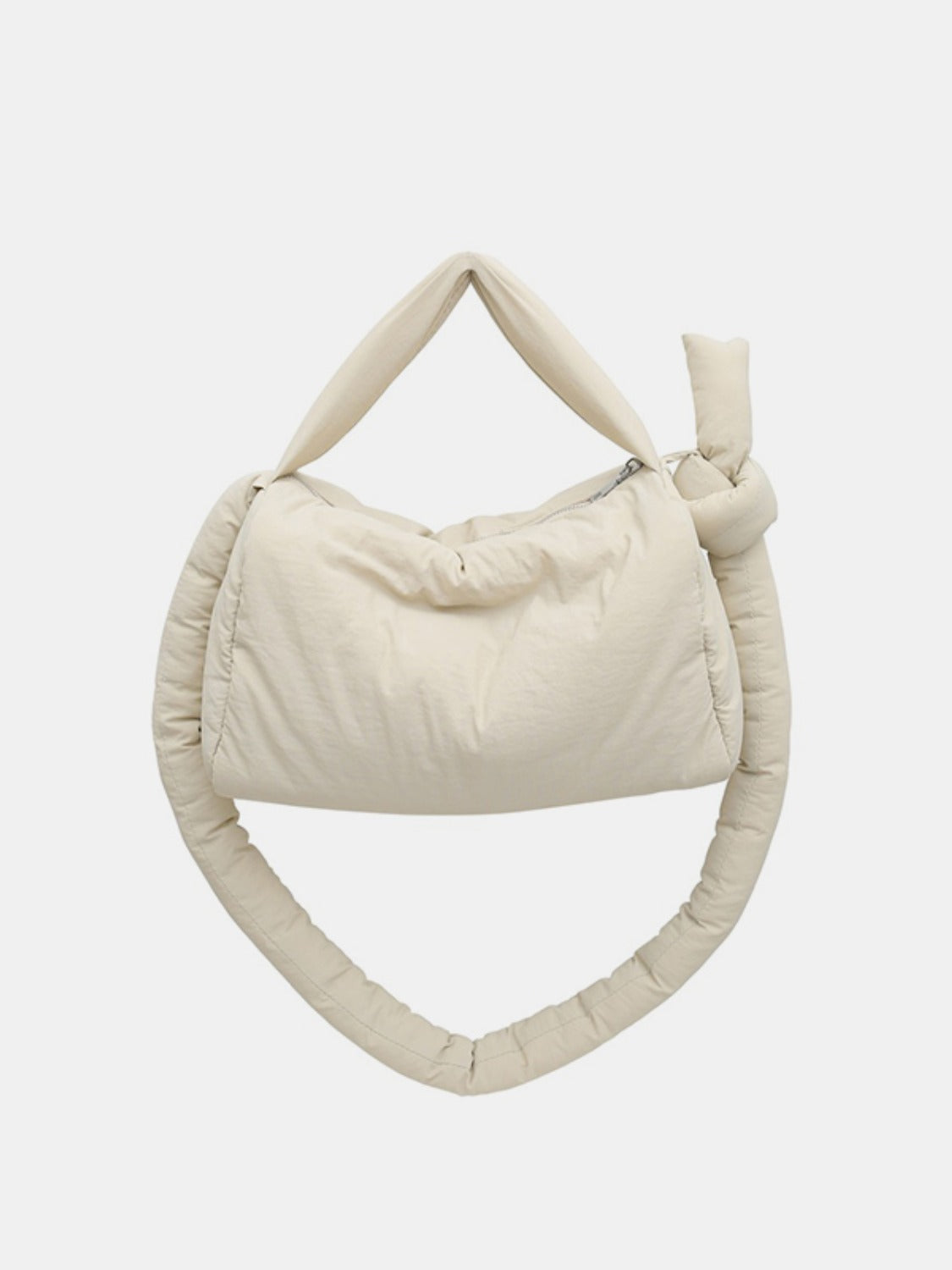 Puffy Nylon Crossbody Bag