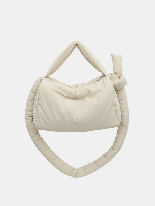 Puffy Nylon Crossbody Bag