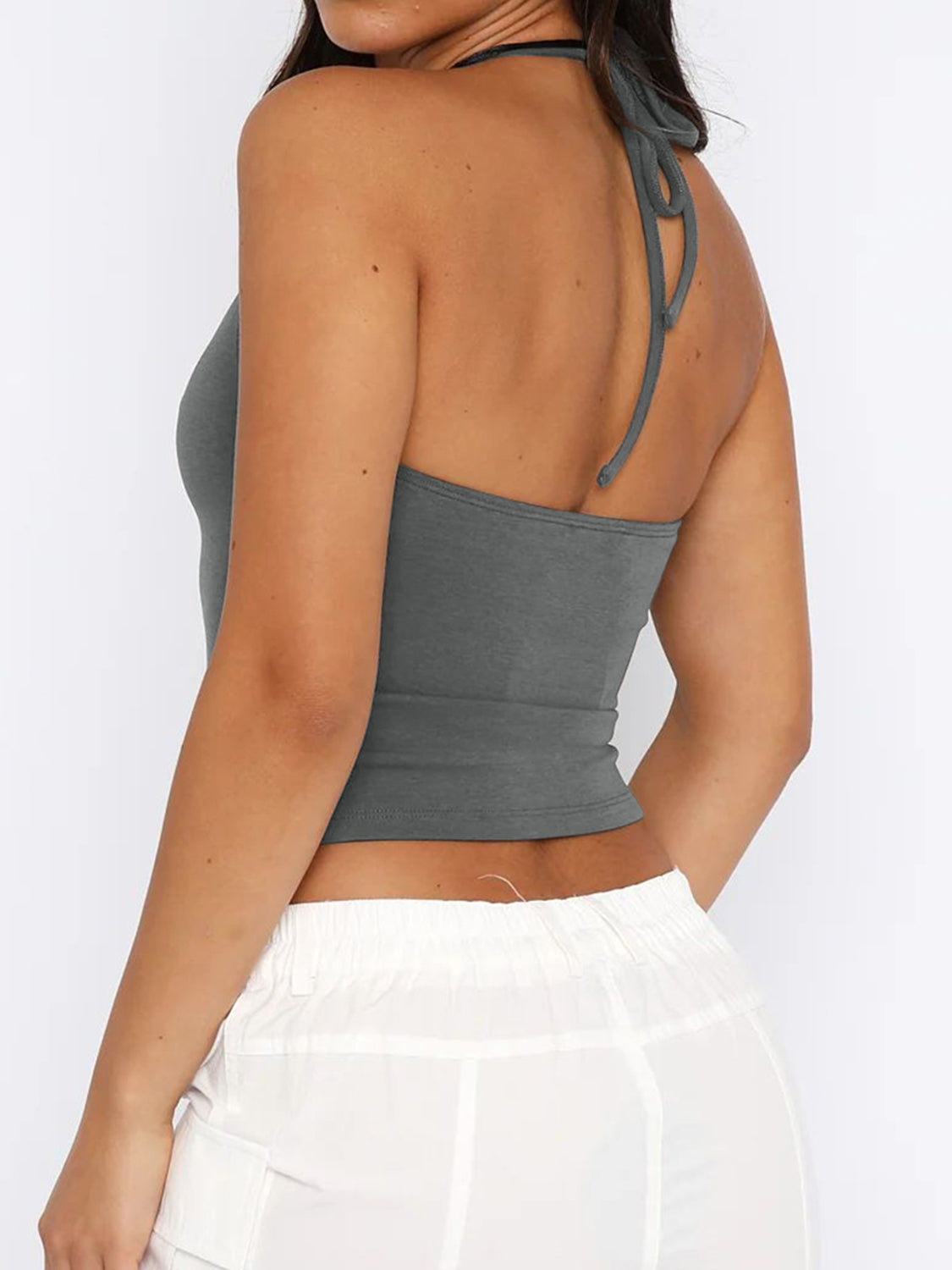 Lace Sweetheart Halter Neck Cami