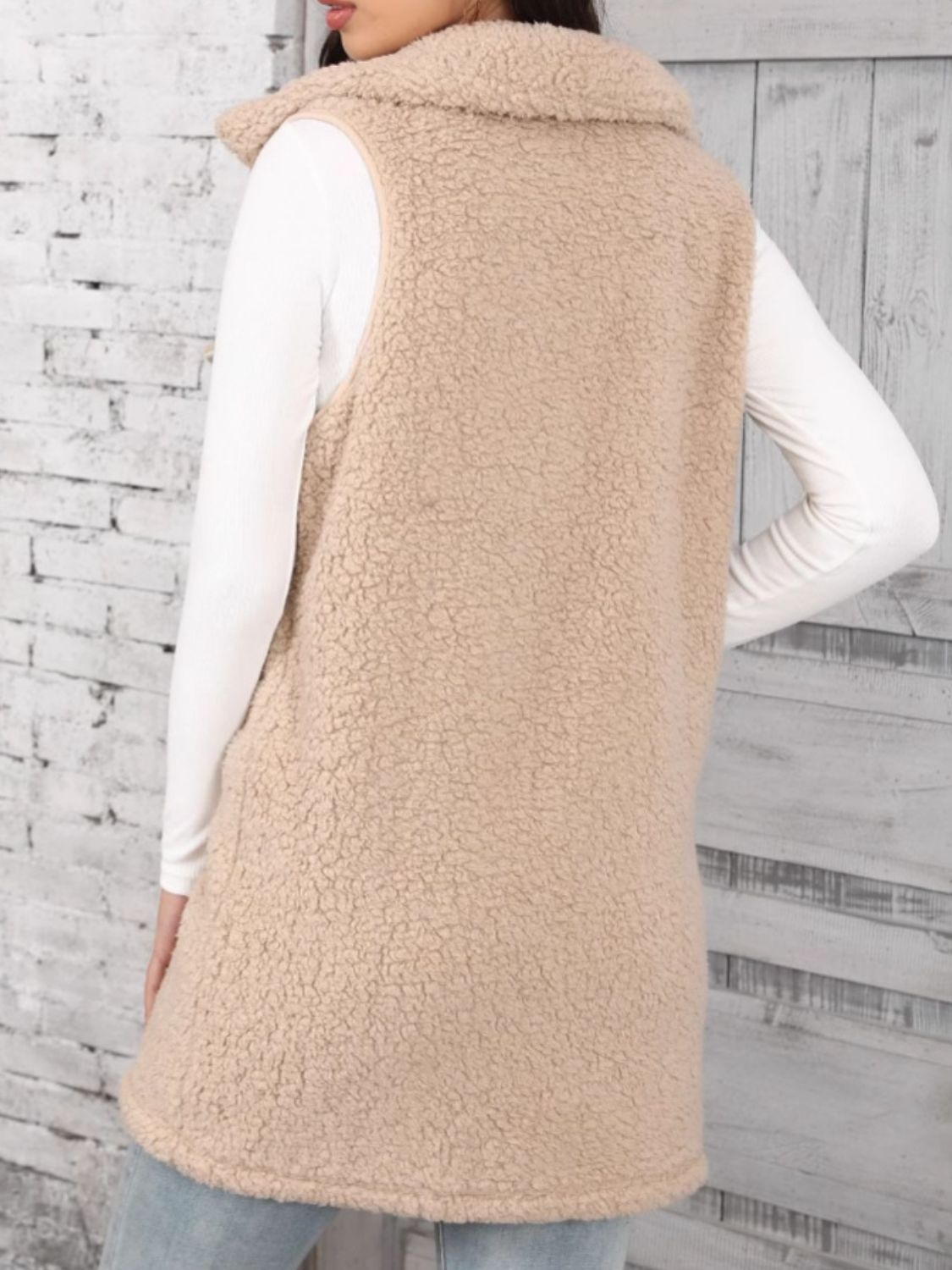 Teddy Vest Coat