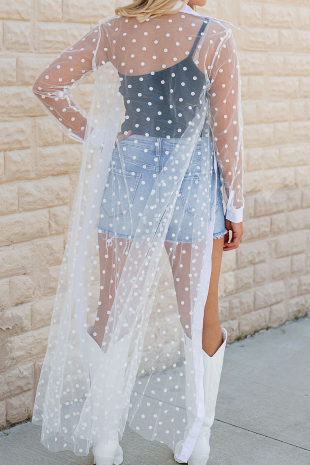 Polka Dot Cover Up