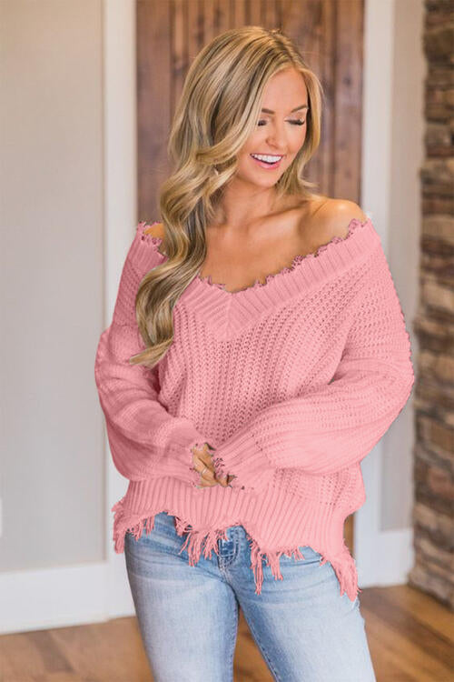 All Torn Up Sweater