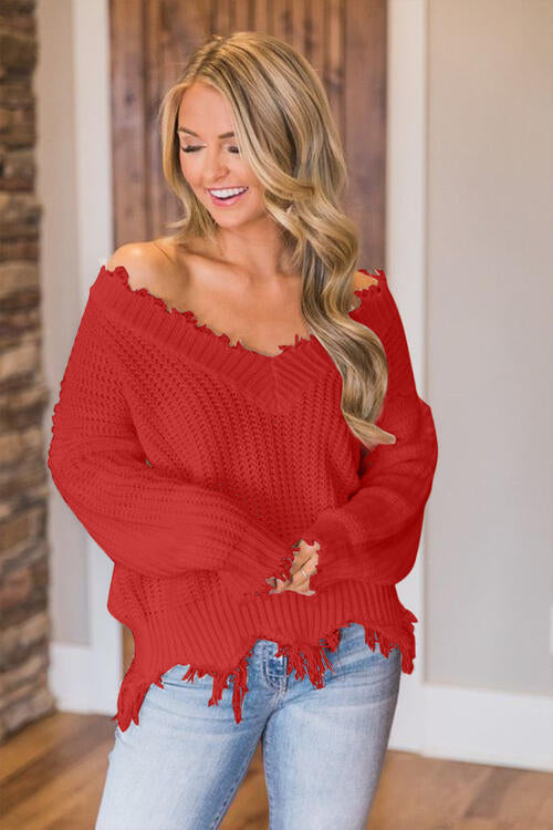 All Torn Up Sweater