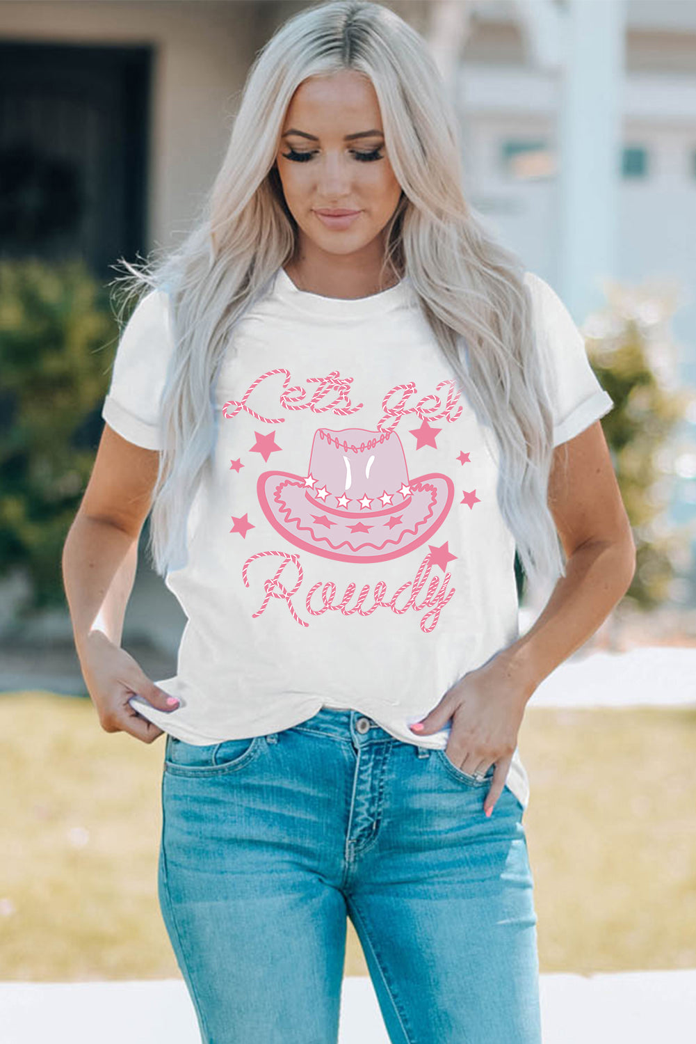 Lets Get Rowdy Tee