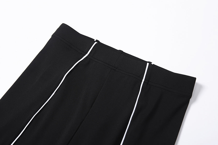 Striped Panel Sporty Set