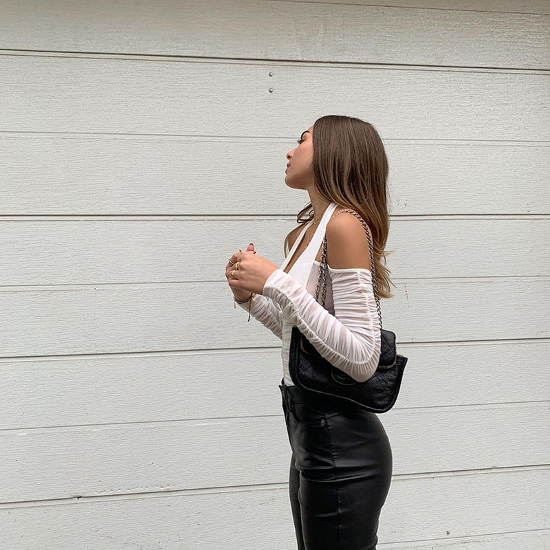 Victoria V-Neck Halter Top