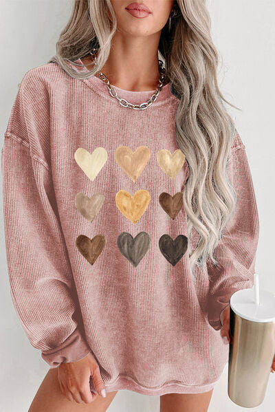 Nude Hearts Sweatshirt