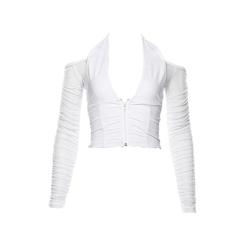 Victoria V-Neck Halter Top