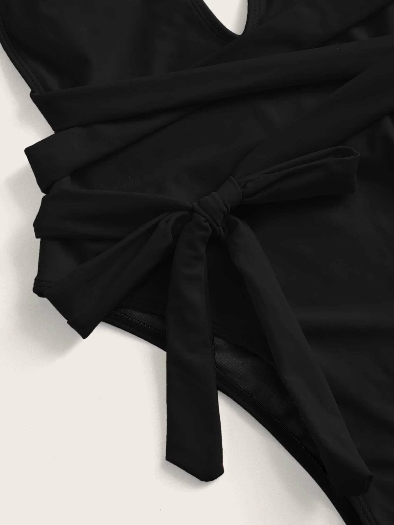 Halter Tie-Up Swimsuit