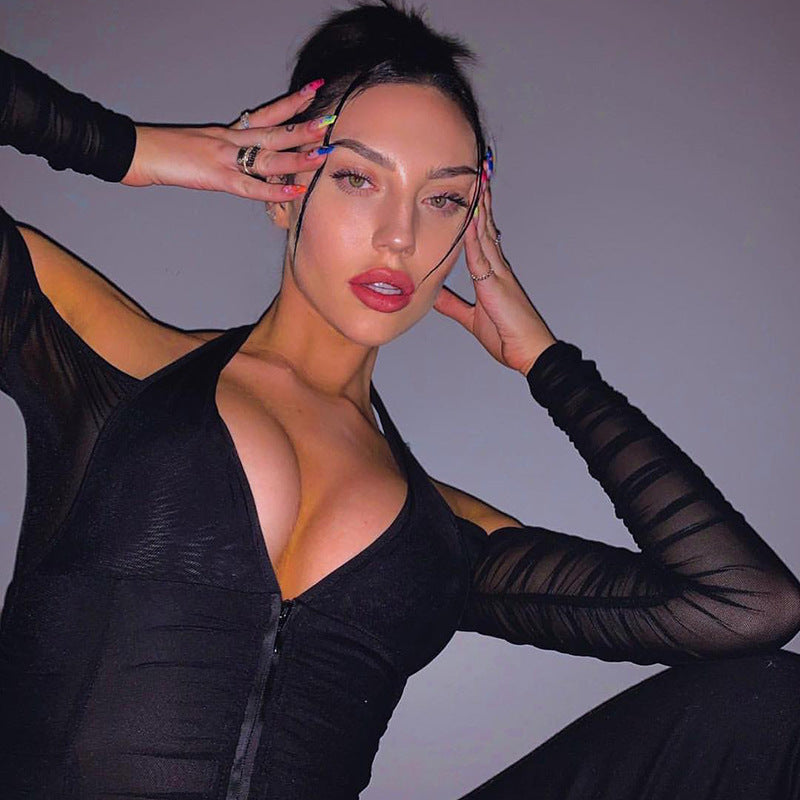 Victoria V-Neck Halter Top