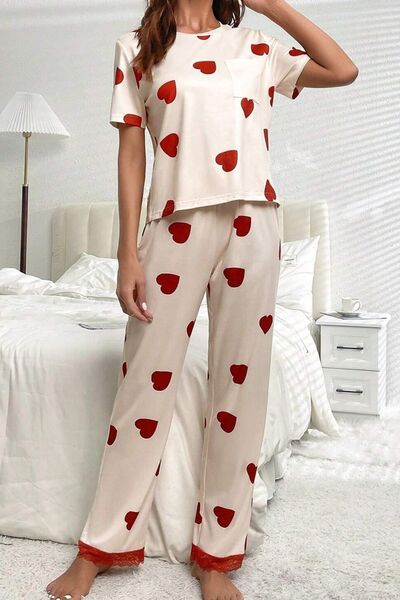 Full of Love Pajama Lounge Set