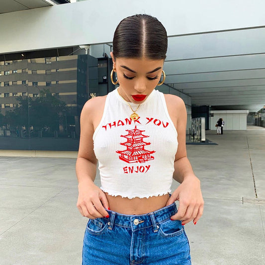 Thank You Enjoy Top
