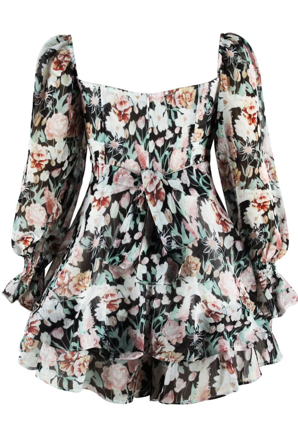 Floral Sweetheart Romper