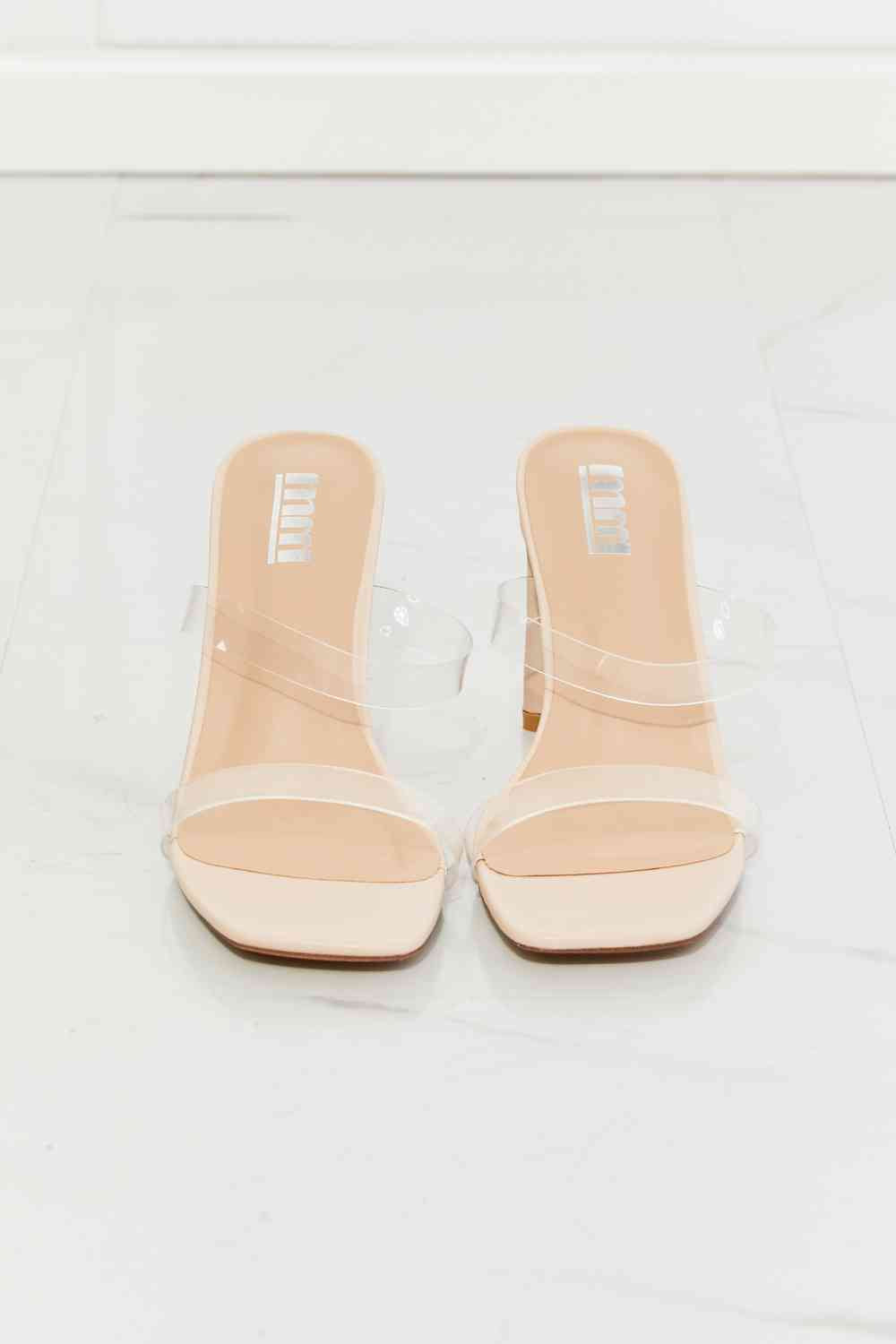 Lets Be Clear Heeled Sandal
