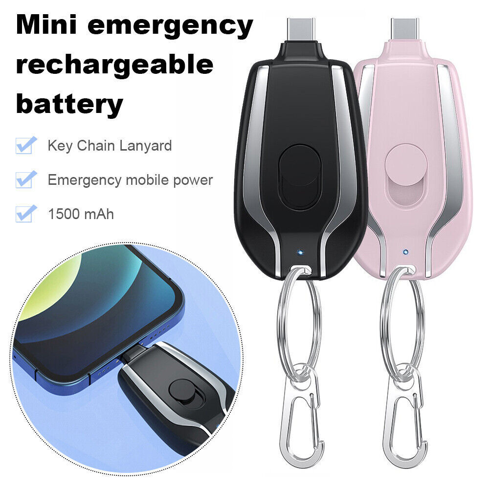 Mini Power Phone / Pod & more Keychain Charger