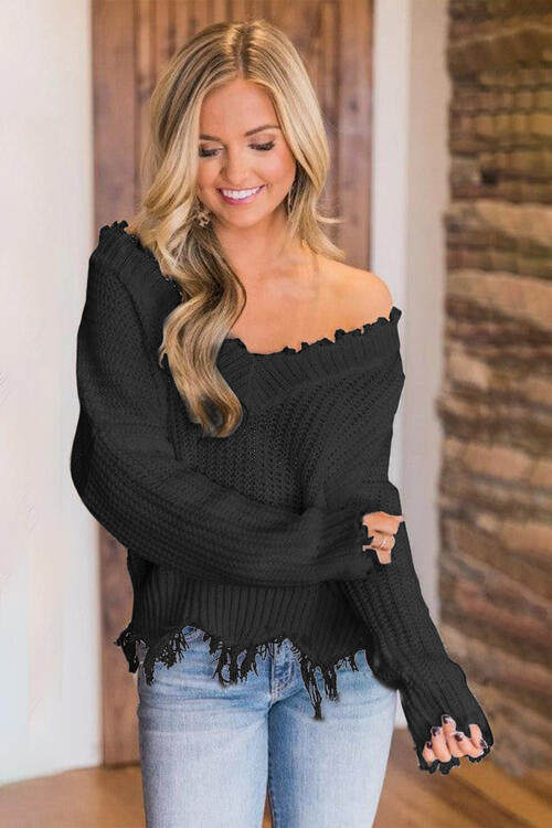 All Torn Up Sweater