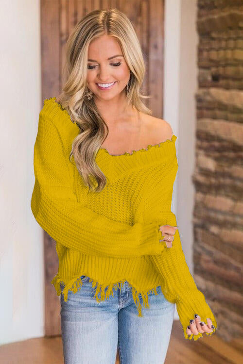All Torn Up Sweater
