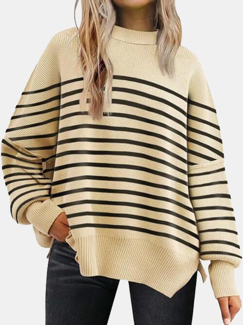 Slit Sides Sweater