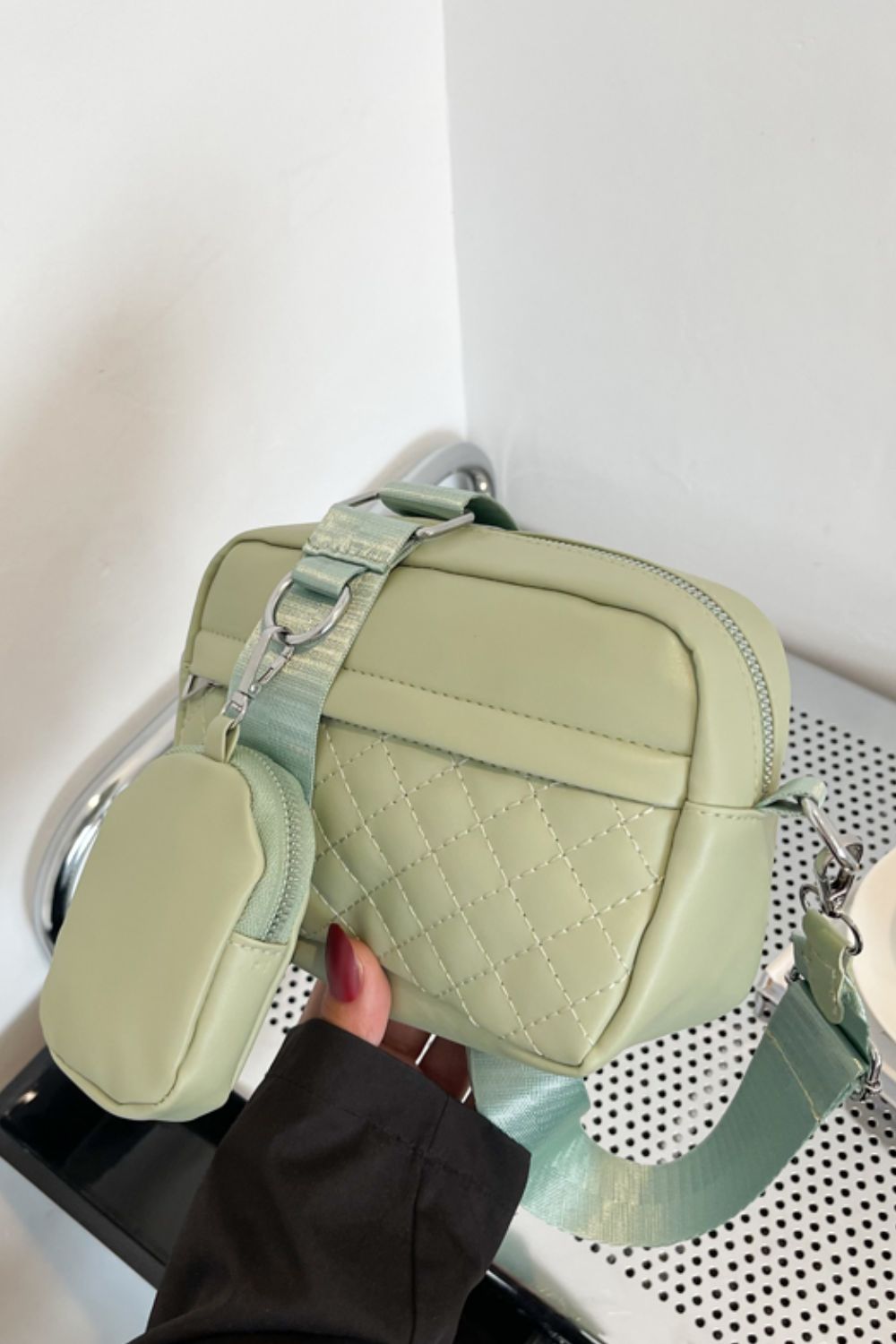 Quilted Crossbody Bag