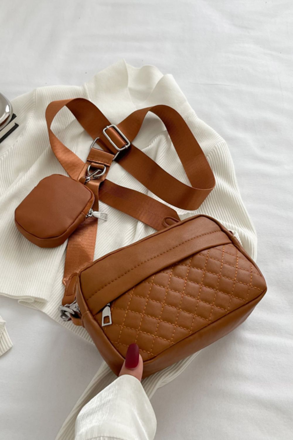 Quilted Crossbody Bag