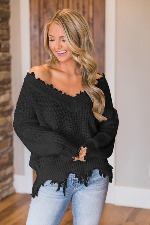 All Torn Up Sweater
