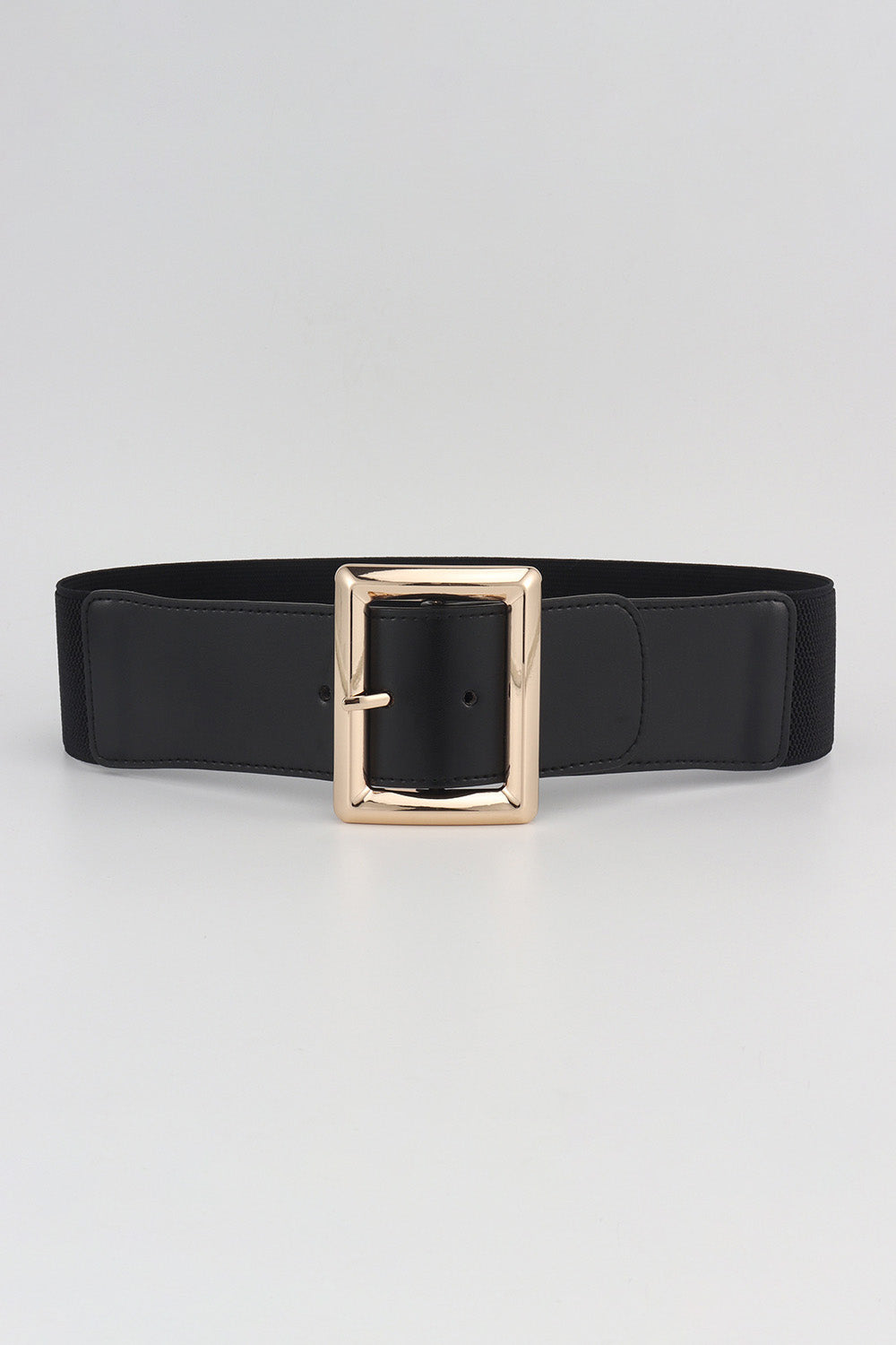 Rectangle Buckle Elastic Belt