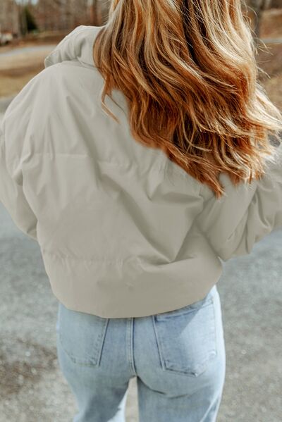 Zip-Up Puffer Jacket