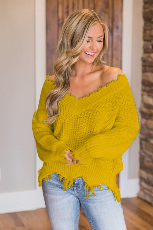 All Torn Up Sweater
