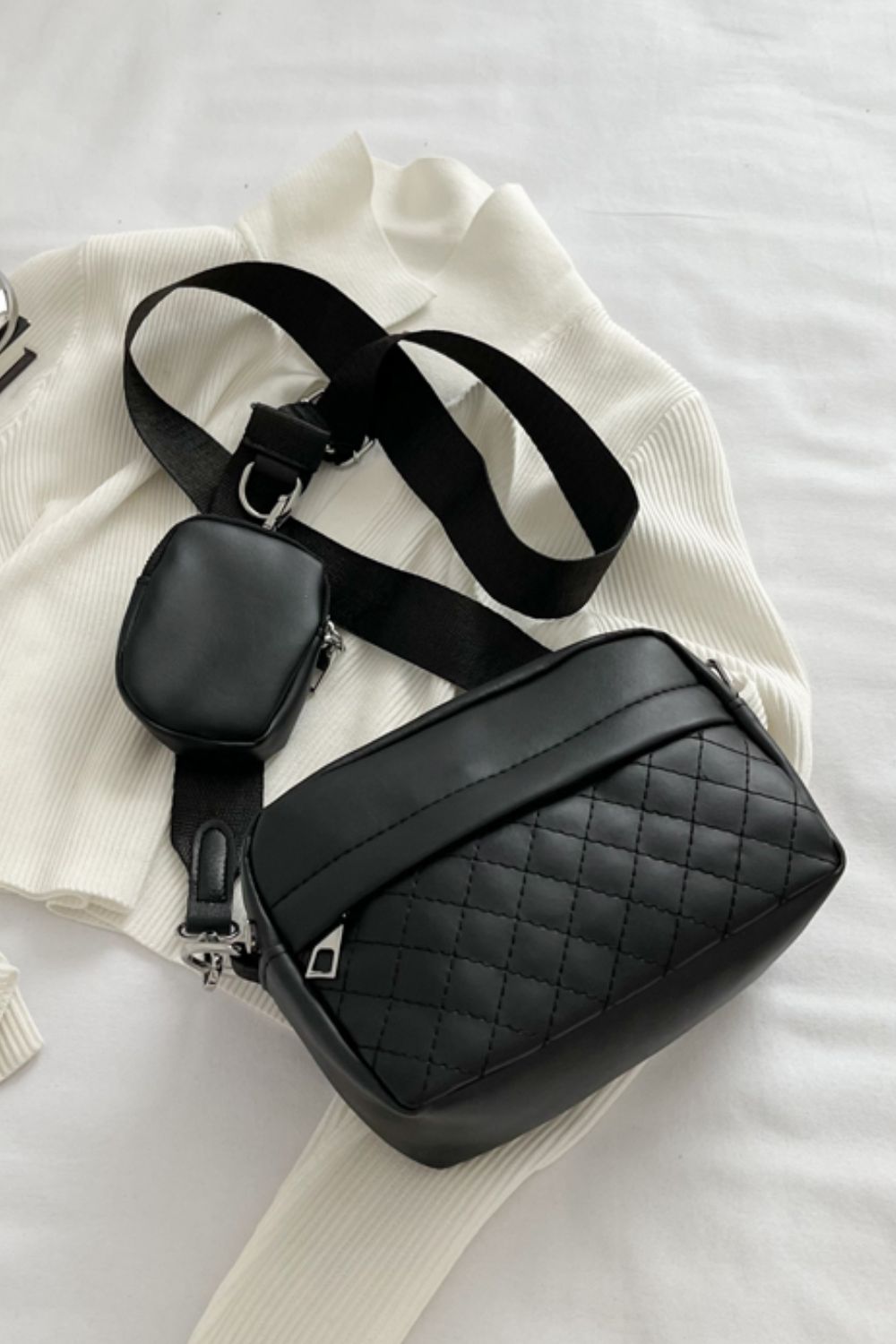 Quilted Crossbody Bag