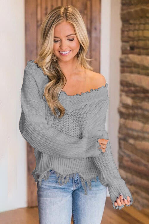 All Torn Up Sweater