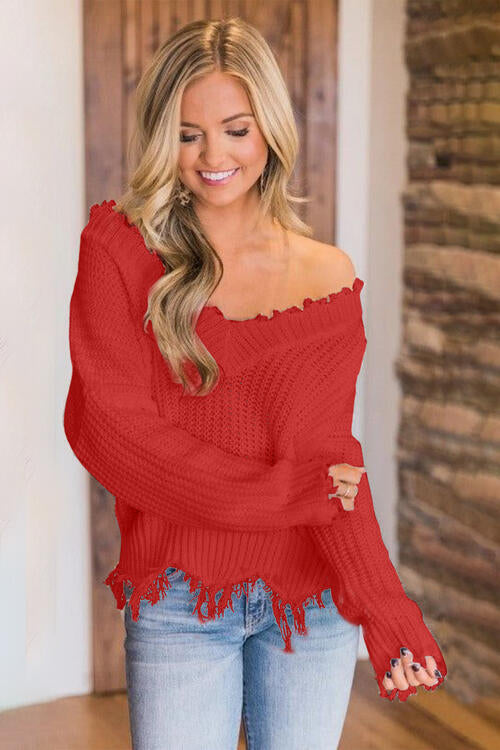 All Torn Up Sweater