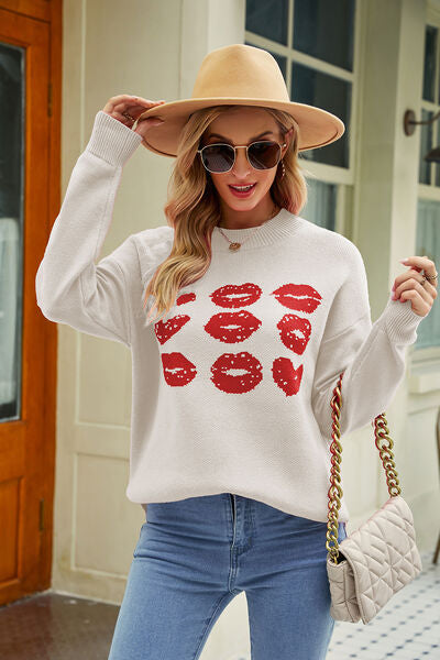 Hearts and Kisses Sweater