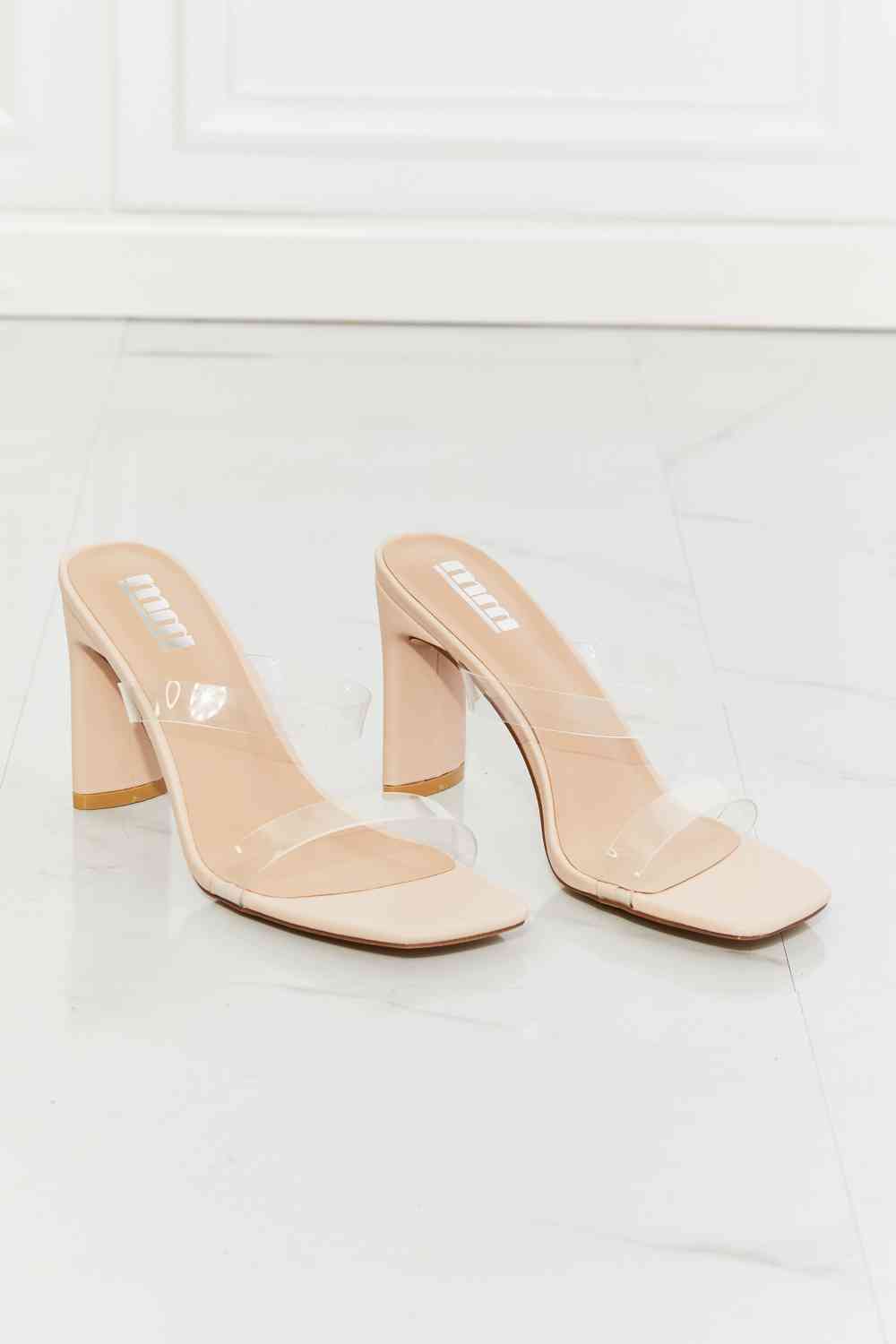 Lets Be Clear Heeled Sandal