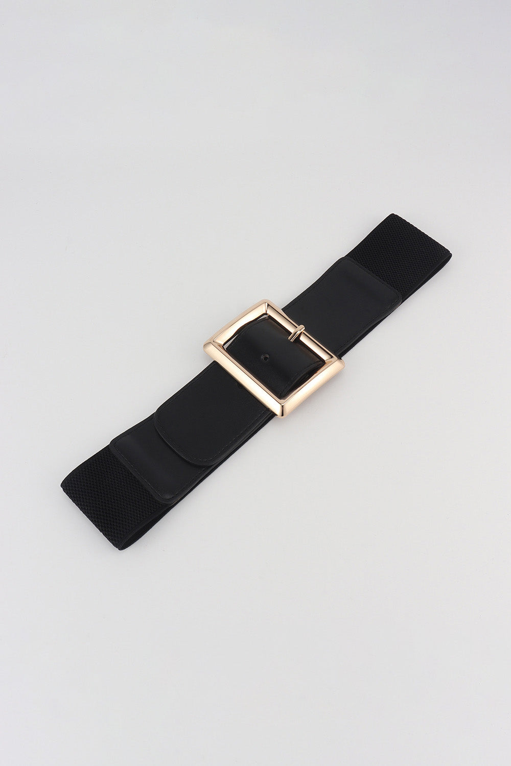 Rectangle Buckle Elastic Belt