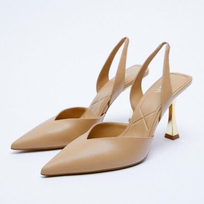 Point Toe Stiletto Heel Pumps