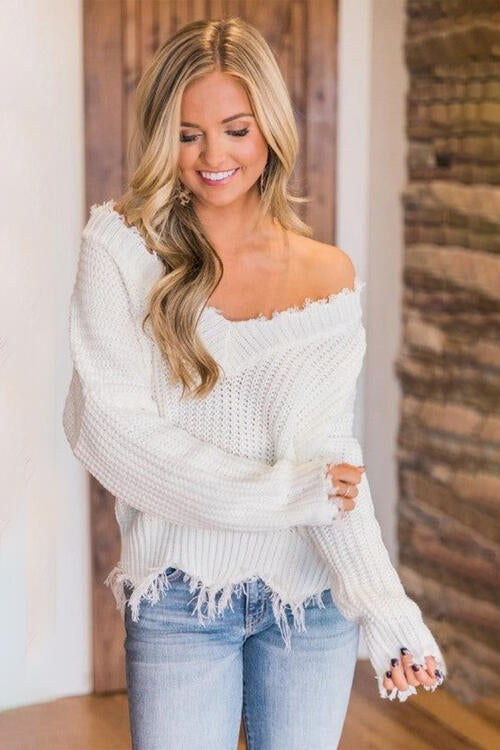 All Torn Up Sweater