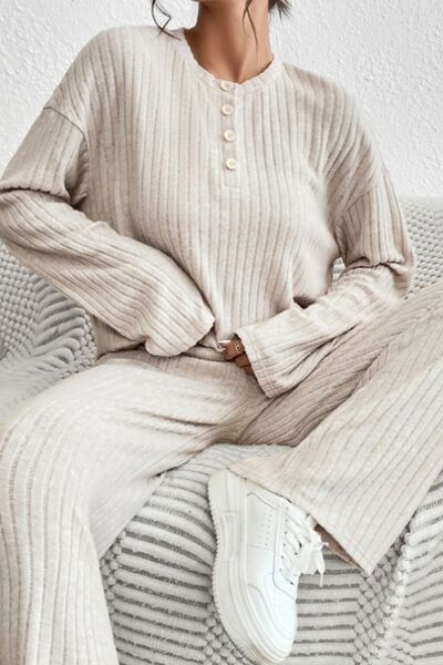 Henley Top Cozy Set