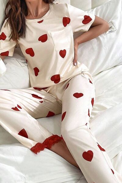 Full of Love Pajama Lounge Set
