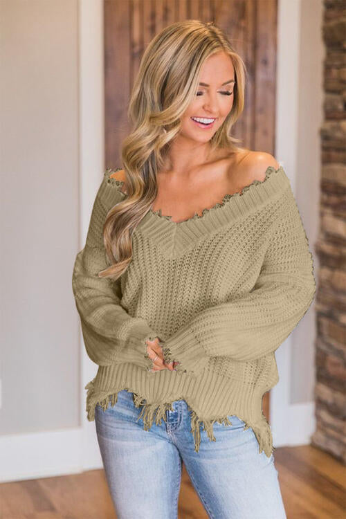 All Torn Up Sweater
