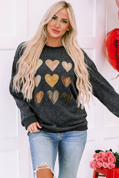 Nude Hearts Sweatshirt