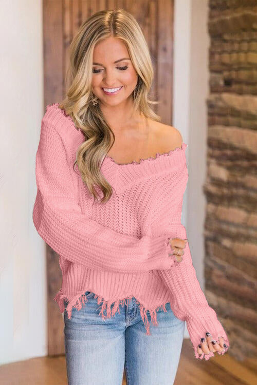 All Torn Up Sweater