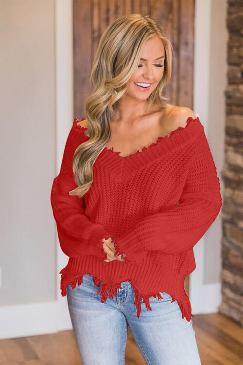 All Torn Up Sweater