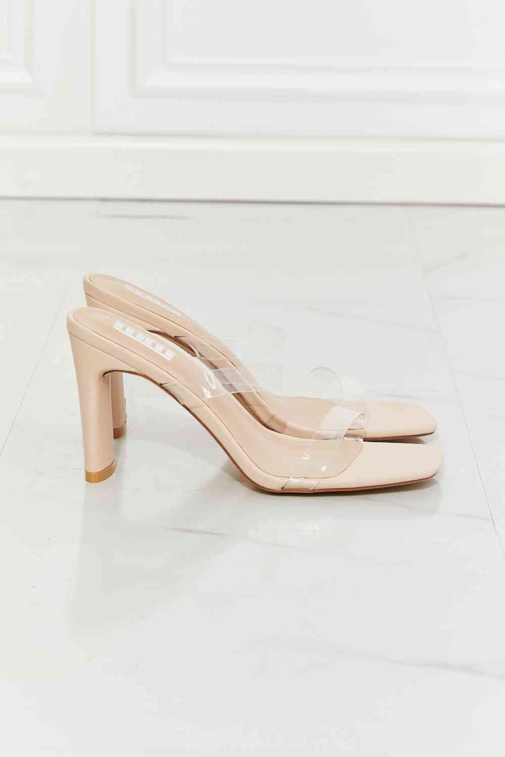 Lets Be Clear Heeled Sandal