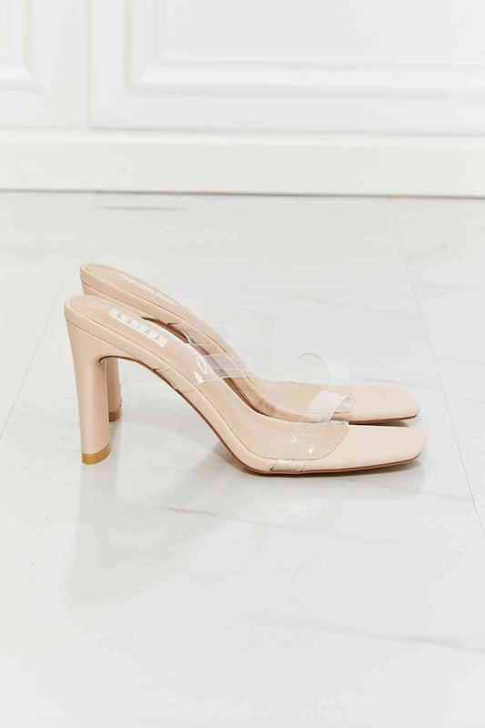 Lets Be Clear Heeled Sandal